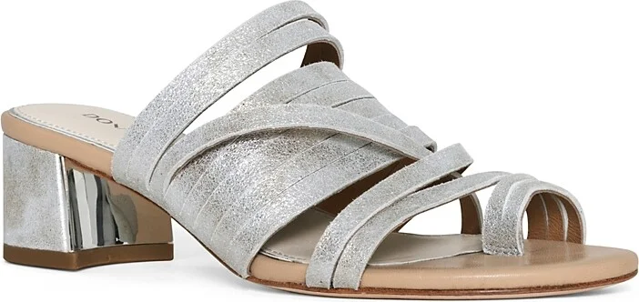 Donald Pliner Women's Strappy Slip On High Heel Sandals