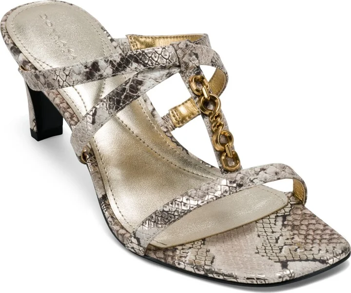 Donna Karan New York Women's Begonia Strappy Slip-On Sandals