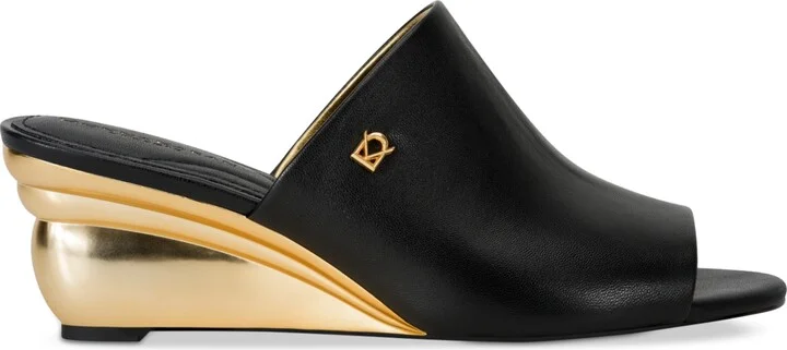 Donna Karan New York Women's Donna Slide Wedge Sandals - Image 2