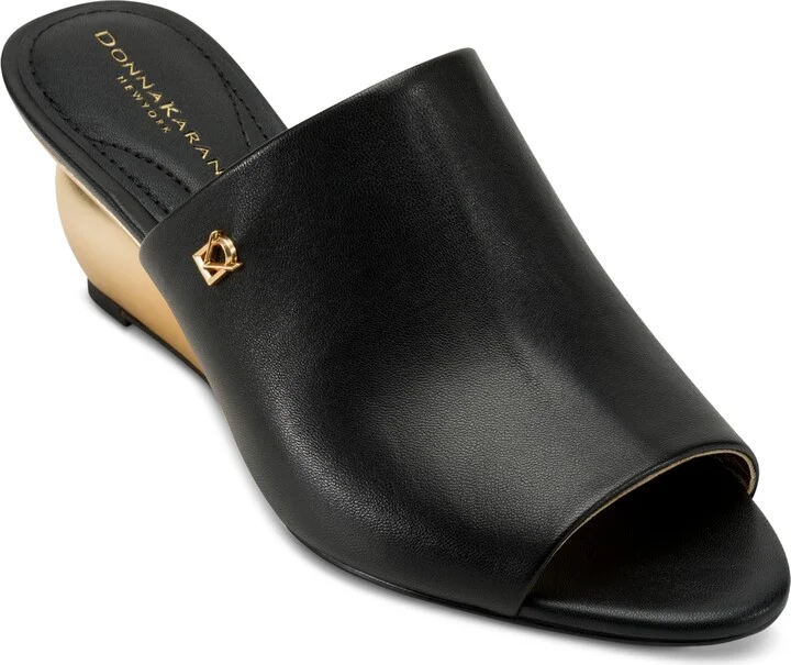 Donna Karan New York Women's Donna Slide Wedge Sandals