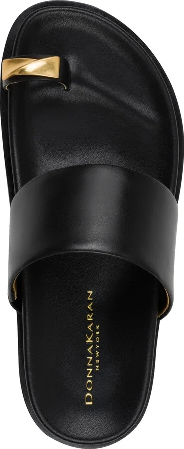 Donna Karan New York Women's Hooper Toe Ring Sandals - Image 4