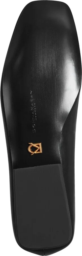 Donna Karan New York Women's Kylee Logo Leather Ballet Flats - Image 5