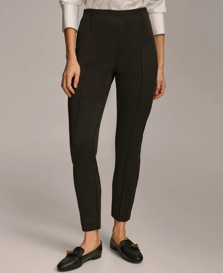 Donna Karan Women's High Rise Skinny Ankle Pants