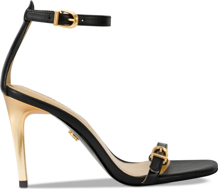 Donna Karan Women's Pryce Buckle Ankle-Strap Dress Sandals - Image 6