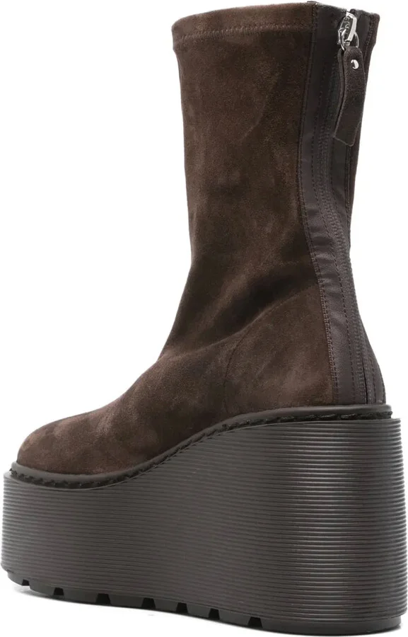 Donna suede platform boots - Image 3