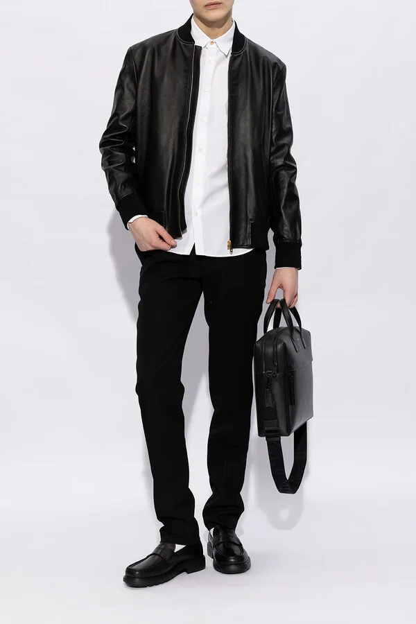 ‘Donny’ Leather Shoes, , - Black - Image 2