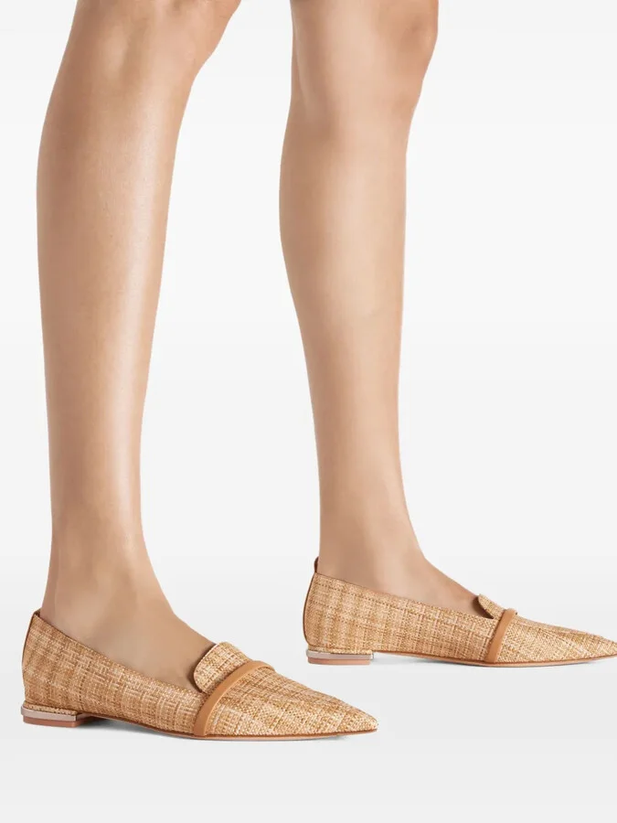 Dora raffia loafers - Image 5