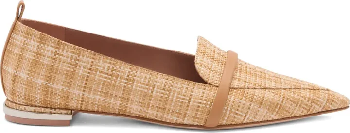 Dora raffia loafers