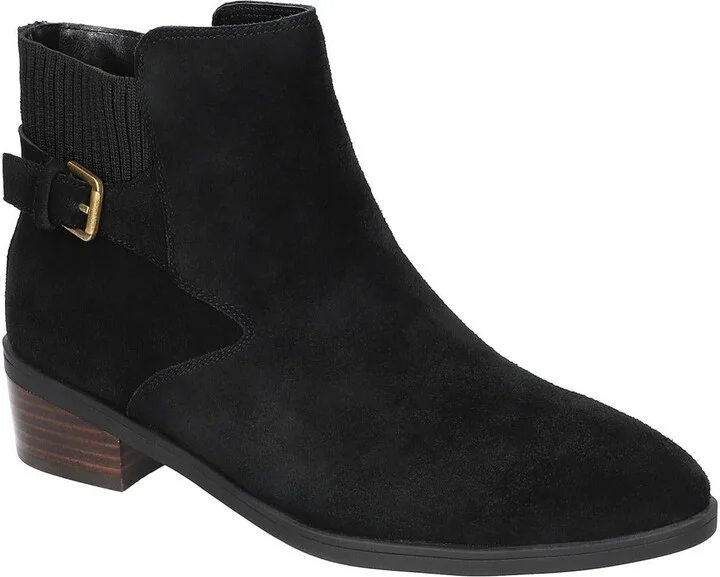 Dora Womens Suede Ankle Booties