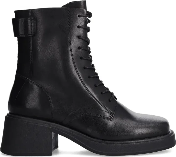 Dorah lace-up block-heel boots