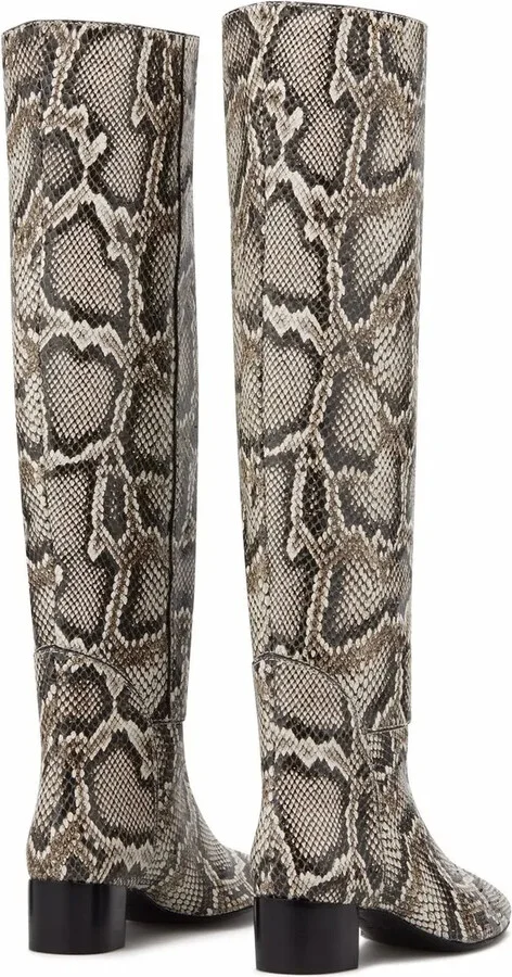 Doreen snakeskin-effect boots - Image 3