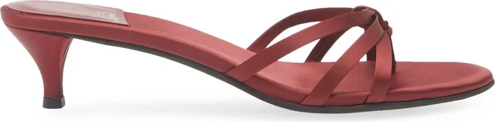 Doretta Kitten Heel Flip Flop - Image 9