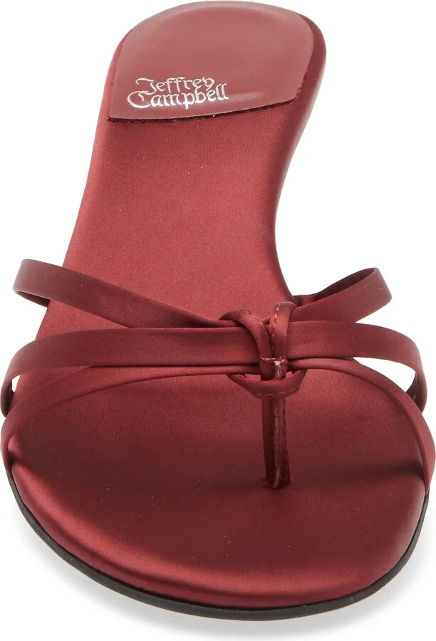 Doretta Kitten Heel Flip Flop - Image 10