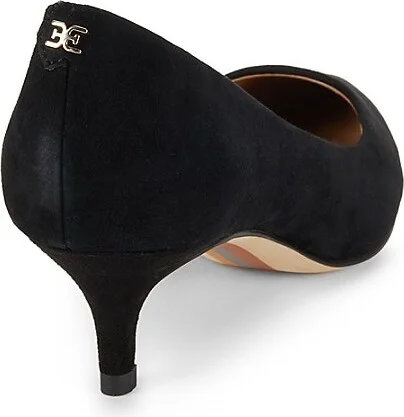 Dori 43MM Suede Kitten Heel Pumps - Image 3