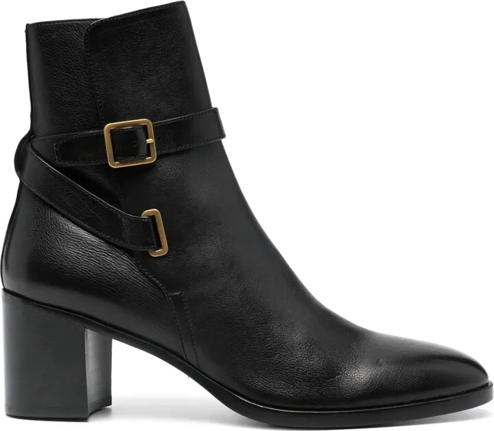 Dorian 70mm buckled biker boots