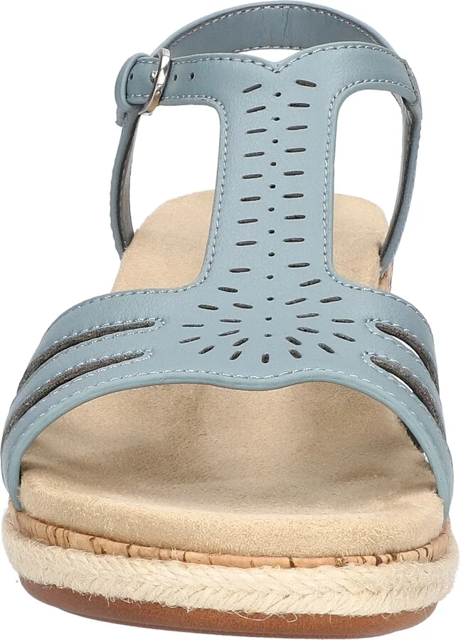 Dorinda T-Strap Wedge Sandal - Image 2
