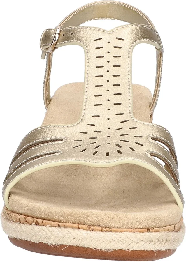 Dorinda T-Strap Wedge Sandal - Image 9