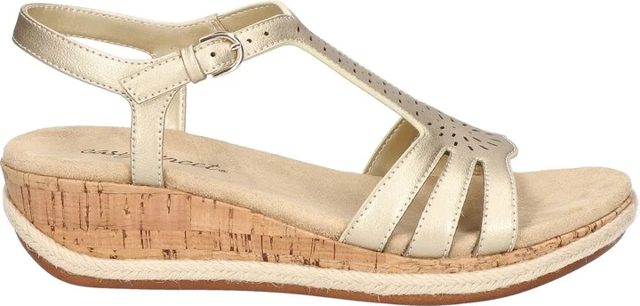 Dorinda T-Strap Wedge Sandal - Image 11