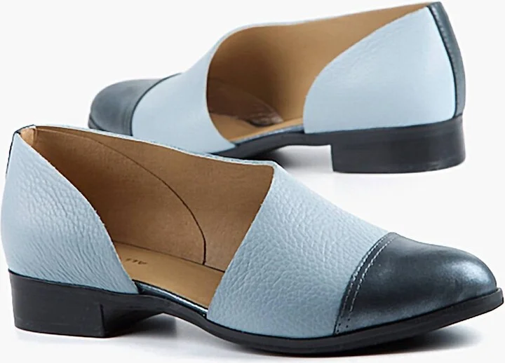 D'orsay Cowman In Blue