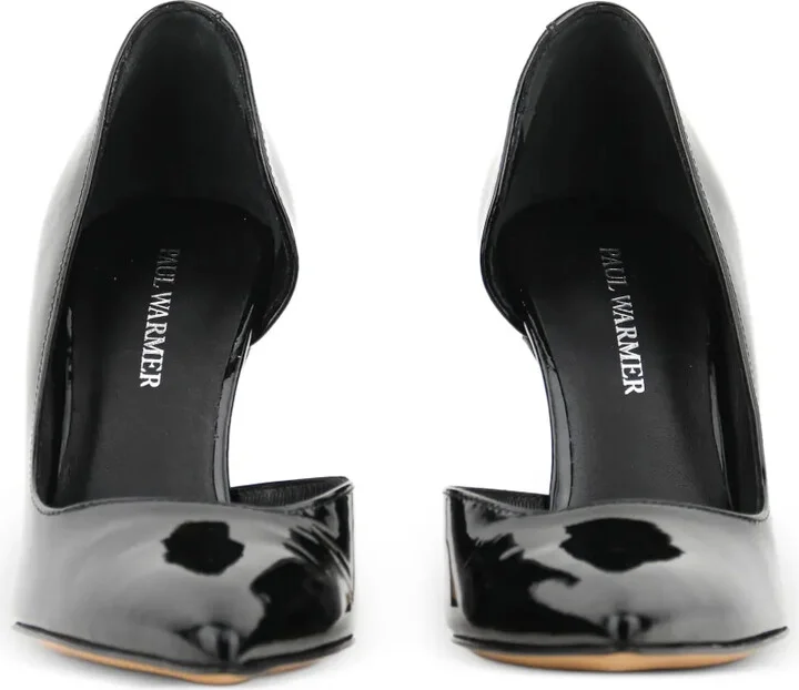 D'orsay leather pointed-toe pumps - Image 4