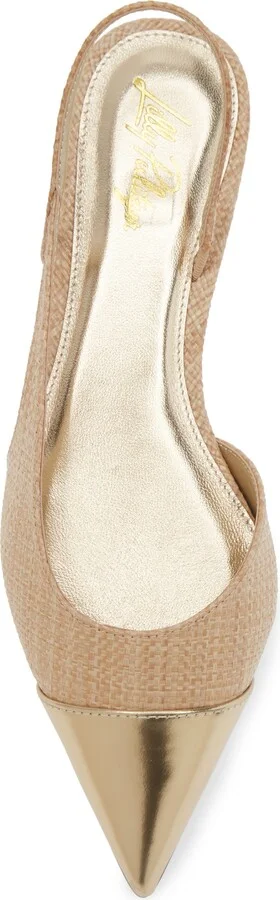 Dorsee Half d'Orsay Pointed Toe Slingback Flat - Image 5