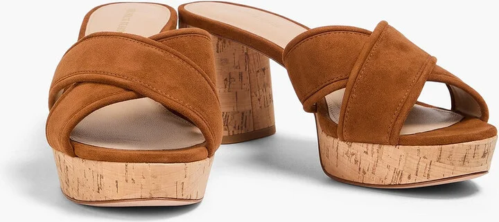 Dory suede platform mules - Image 2