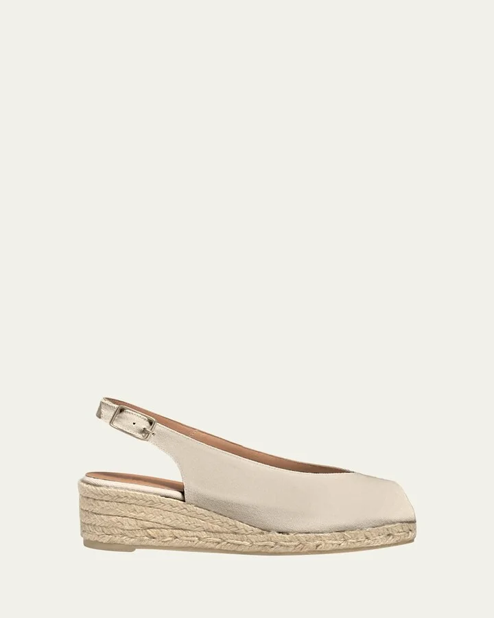 Dosalia Canvas Wedge Espadrille Sandals