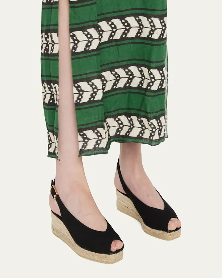 Dosalia Canvas Wedge Espadrilles - Image 2