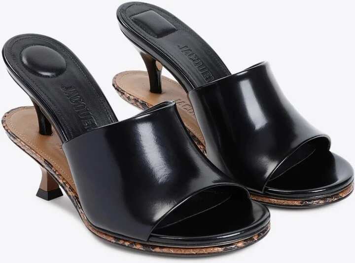 Double 110 Leather Mules - Image 2