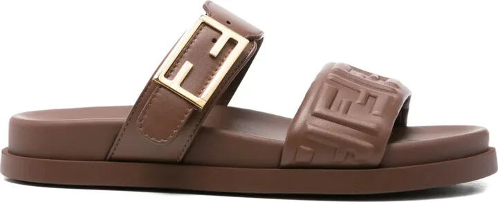 Double-Band Flat Sandals
