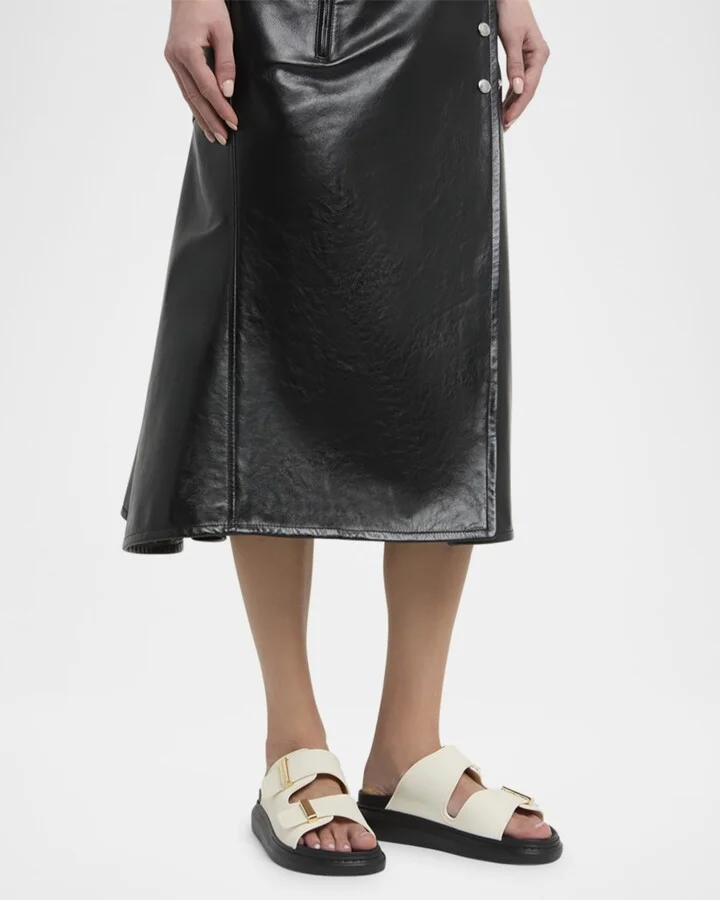 Double Band Slide Sandals - Image 2