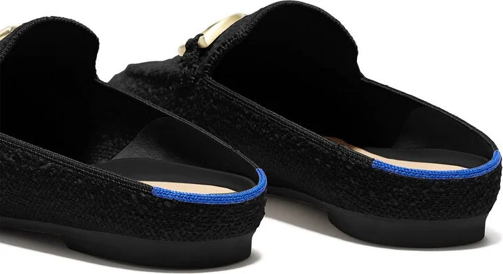 Double Bit Bouclé Loafer Mule - Image 3