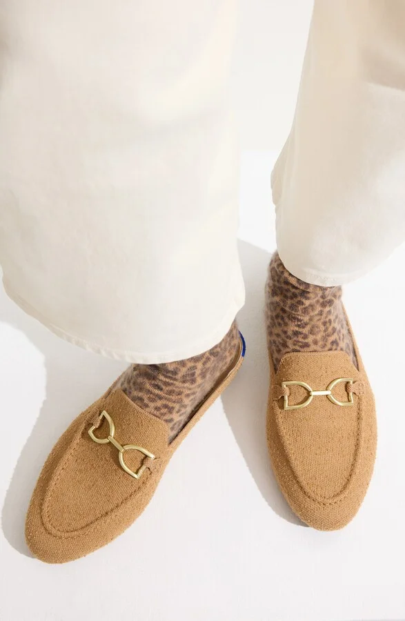 Double Bit Bouclé Loafer Mule - Image 9