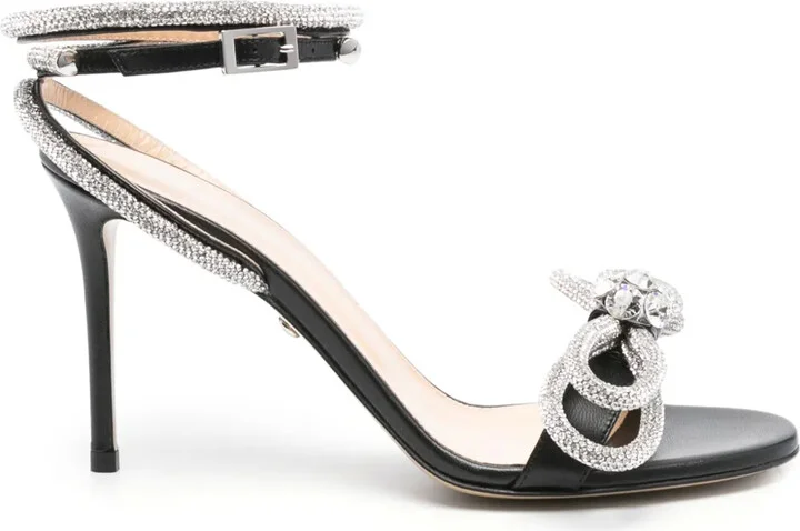 Double Bow 95mm sandals