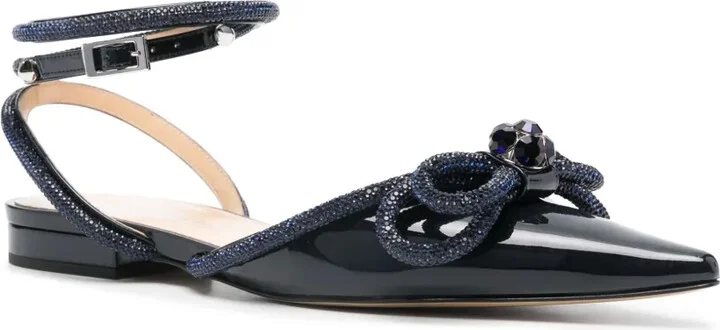 Double Bow ballerina shoes - Image 2