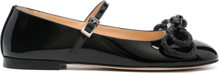 Double Bow ballet flat