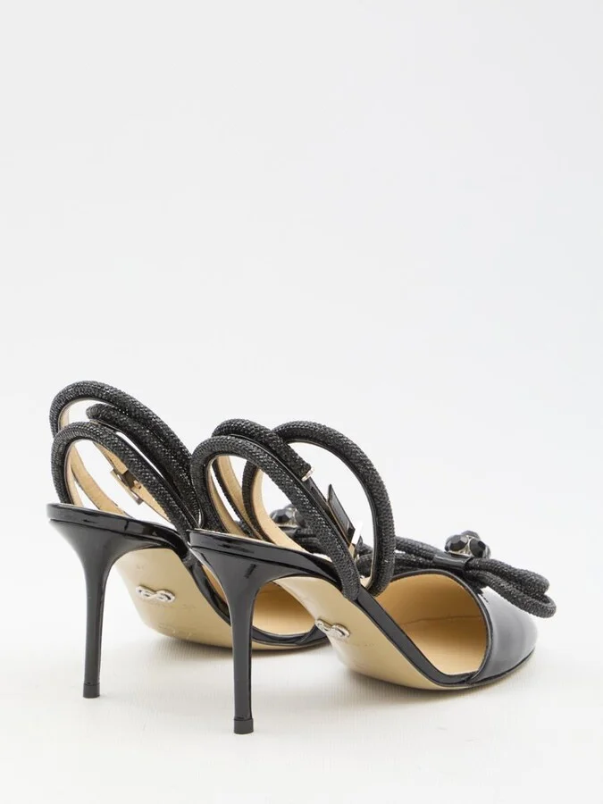 Double Bow Closed Toe Sandals - Image 3