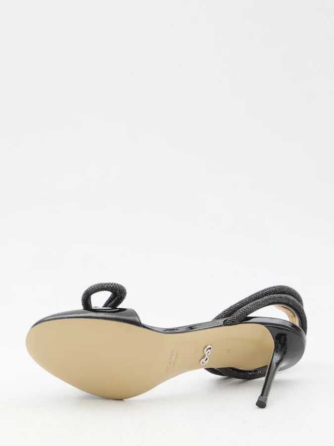Double Bow Closed Toe Sandals - Image 4