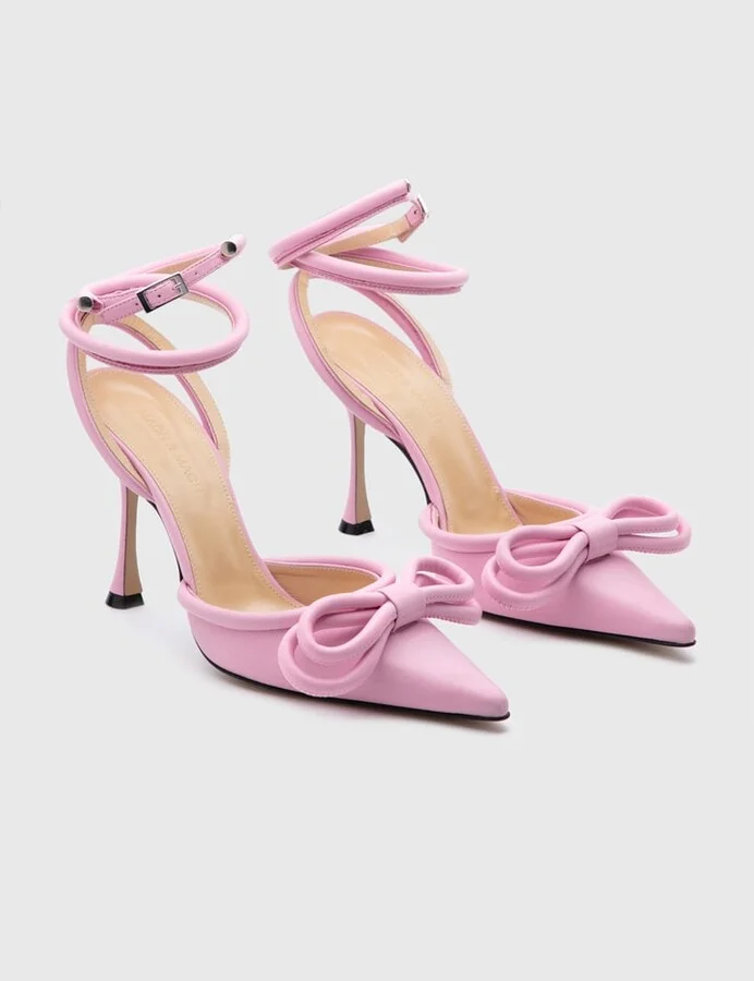 Double Bow High Heels - Image 4