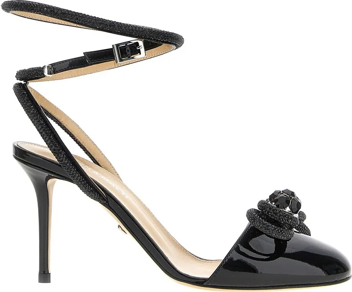 'double Bow' Pumps