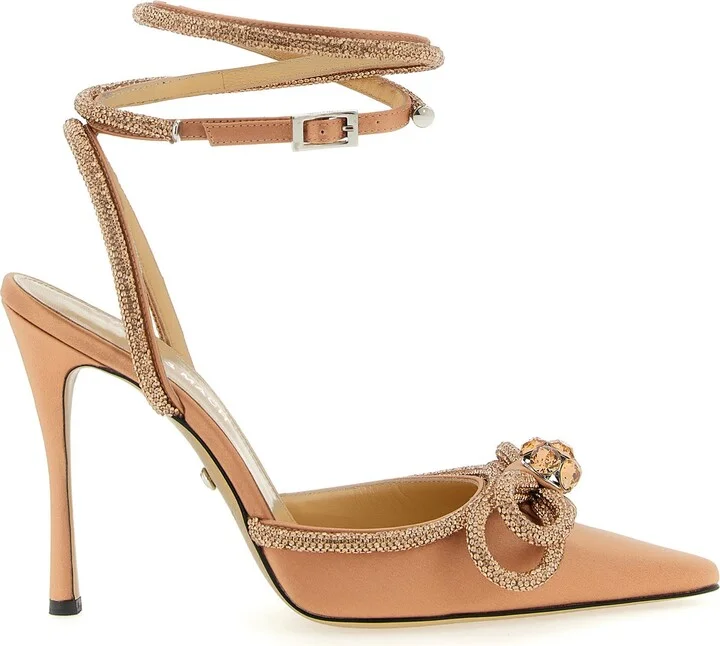 'double Bow' Pumps