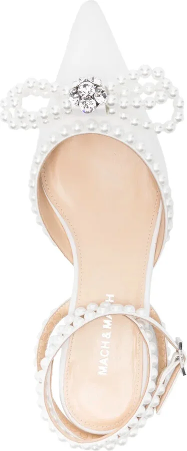 Double-Bow Satin Ballerinas - Image 4
