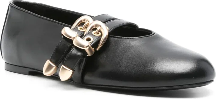 Double-Buckle Ballet Flats - Image 2