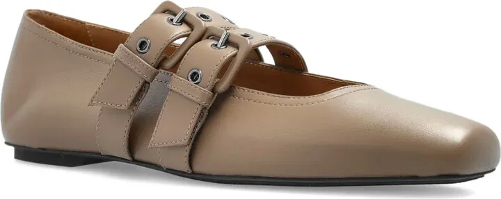 Double-Buckle Ballet Flats - Image 2