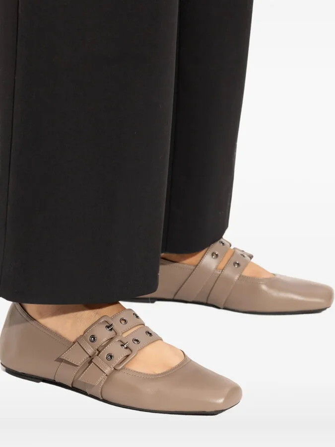 Double-Buckle Ballet Flats - Image 5