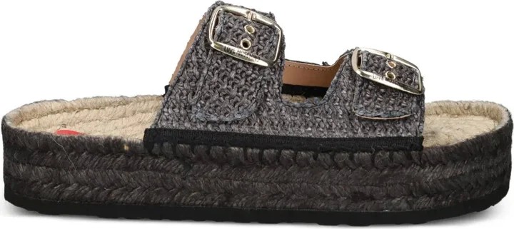 Double-Buckle Espadrilles