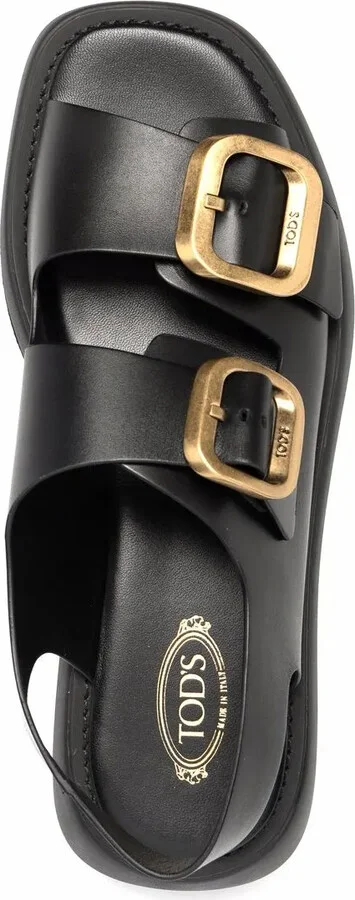 Double Buckle Fastening Sandals - Image 4