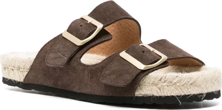Double-Buckle Flat Espadrilles - Image 2