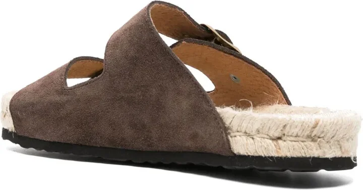 Double-Buckle Flat Espadrilles - Image 3