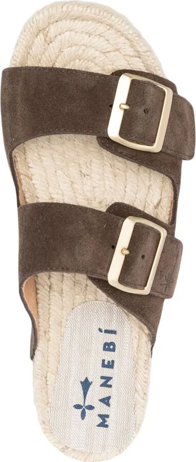 Double-Buckle Flat Espadrilles - Image 4